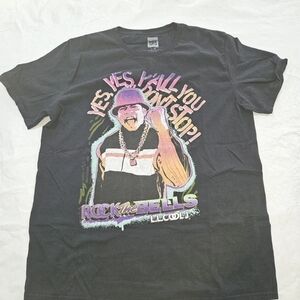 Rock the Bells LL Cool J Men's Large Black Short Sleeve Feel The Beat T-Shirt.